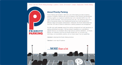 Desktop Screenshot of priorityparking.com